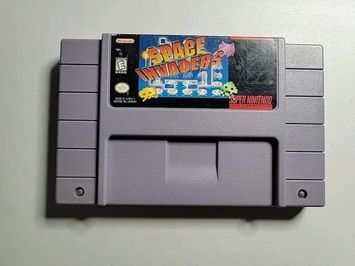 Space Invaders (Super Nintendo)SNES Authentic - Cartridge Only *Tested&Works*