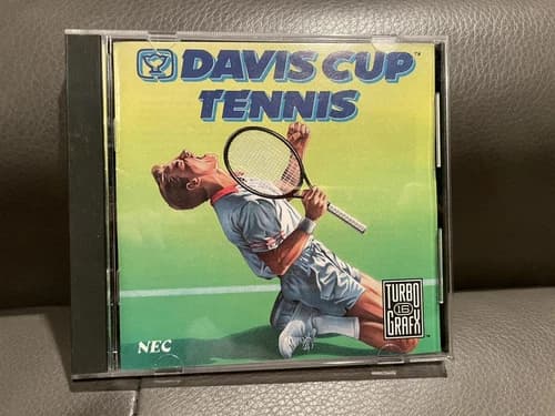 Davis Cup Tennis (TurboGrafx-16, 1993) Complete Fast Shipping