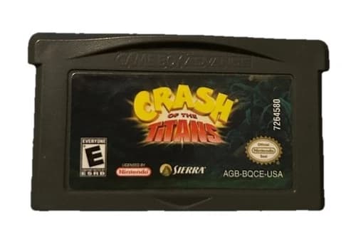 Crash of the Titans (Nintendo Game Boy Advance) GBA Cartridge Only - Tested