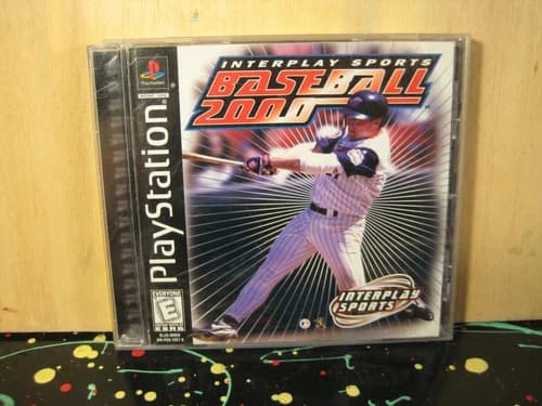 Interplay Sports Baseball 2000 PlayStation 1 PSX Baseball Game