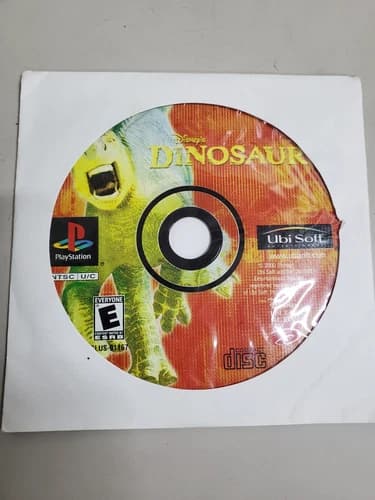 Disney's Dinosaur (Sony PlayStation 1, PS1) DISC ONLY Tested scratch free