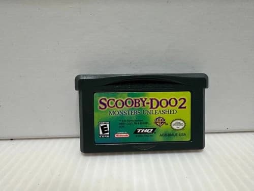 Scooby-Doo 2 Monsters Unleashed - Nintendo Gameboy Advance - THQ - Tested