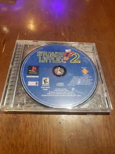 Stuart Little 2 Playstation PS1 Video Game Disc Only