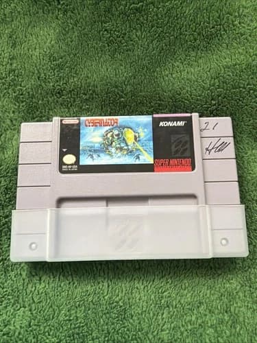 Cybernator Super Nintendo (SNES, 1993) Cartridge Only Tested Original Clean!!!