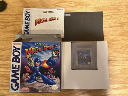 Mega Man V (5) | CIB Boxed | Good Condition! ✅️ Game Boy GB🕹 Original | Tested
