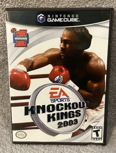Knockout Kings 2003 (Nintendo GameCube, 2002) **TESTED** Complete CIB