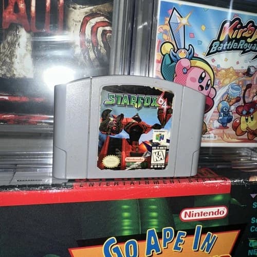 Star Fox 64 (Nintendo 64,N64) Authentic Tested And Working