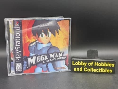 Mega Man Legends ( PlayStation 1 PS1 ) Near Mint Disc -loose W/ Reprinted Cover