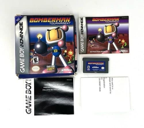 Bomberman Tournament (Nintendo Game Boy Advance, 2001) CIB Registration
