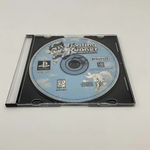 Floating Runner: Quest for the 7 Crystals (Sony PlayStation 1 1996 PS1
