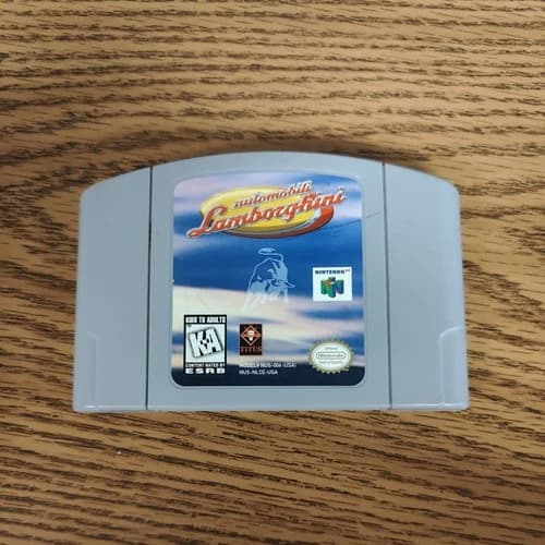 Automobili Lamborghini (Nintendo 64 N64) Authentic & Tested