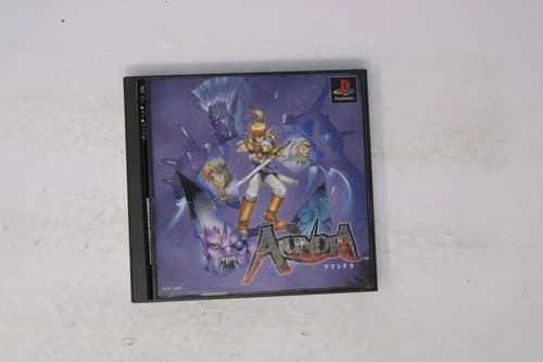 Alundra Sony PlayStation PS1 JPN (Region Locked) SCPS-10035