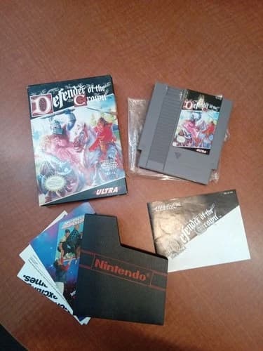 Defender of The Crown (Nes) (1989) CIB