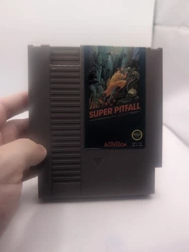 Super Pitfall Nintendo Entertainment System NES Authentic Tested Working