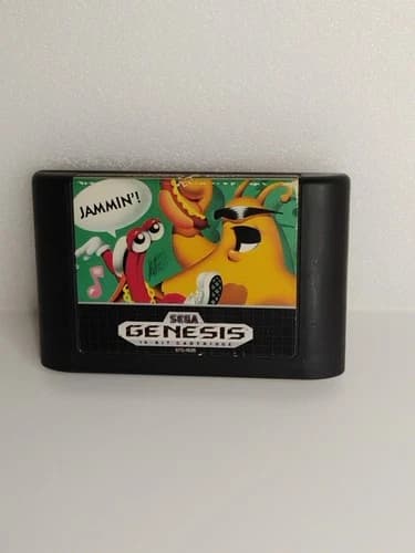 ToeJam & Earl Jammin (Sega Genesis, 1991) CARTRIDGE ONLY Tested & Working