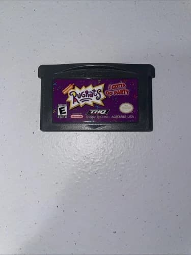Nintendo Game Boy Advance Rugrats I Gotta Go Party Game Tested And Working