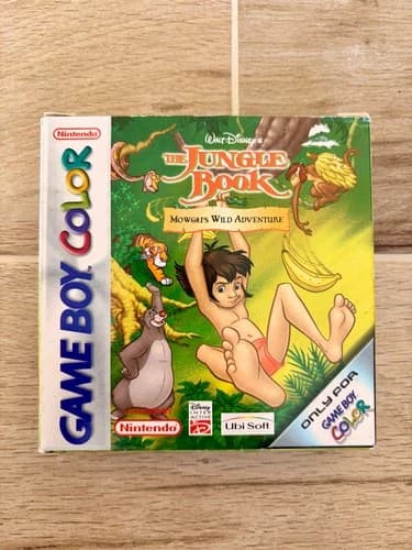 The Jungle Book: Mowgli's Wild Adventure Nintendo Game Boy Color - Complete CIB