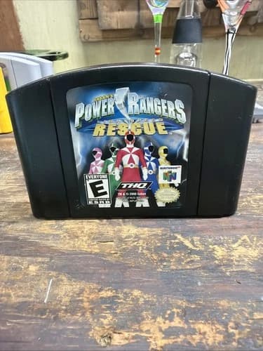 Power Rangers Lightspeed Rescue (Nintendo 64 N64)
