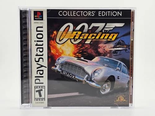Sony Playstation 1 PS1 007 Racing Collectors Edition CIB Cleaned & Tested