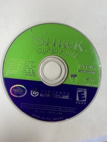 Shrek: Super Party (Nintendo GameCube, 2003) Disc only