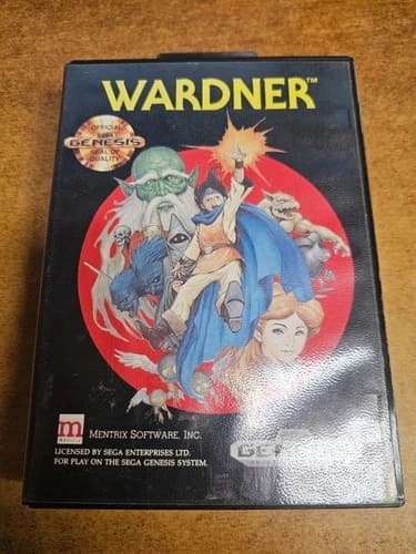 Wardner (Sega Genesis, 1991)(TESTED)