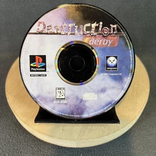 PlayStation 1 - Destruction Derby - DISC ONLY - Refurbished, Very Good