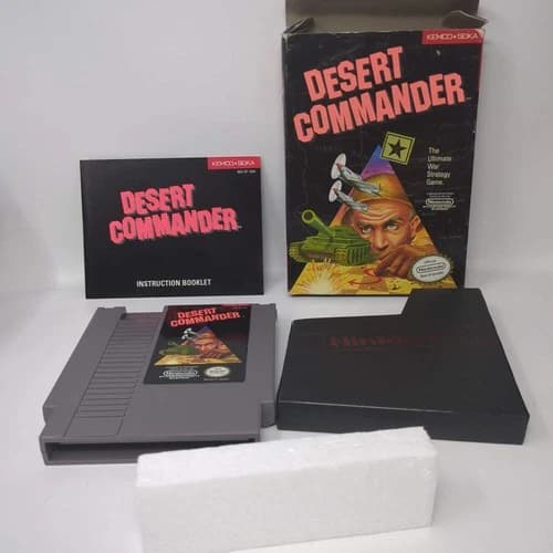 Desert Commander (Nintendo NES, 1989) CIB