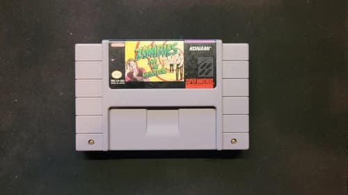 Zombies Ate My Neighbors SNES Super Nintendo Authentic Cart Only Tested Working