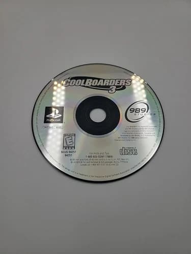 Cool Boarders 3 (PlayStation 1 PS1) NO TRACKING - DISC ONLY A10