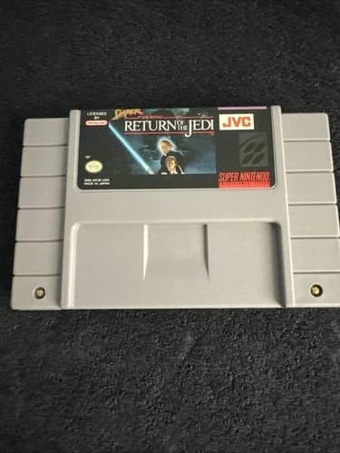 Super Star Wars: Return of the Jedi (SNES Super Nintendo) Game Cartridge
