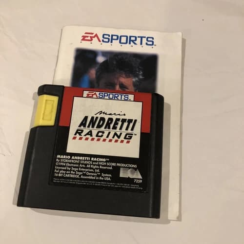 Mario Andretti Racing (Sega Genesis, 1994)