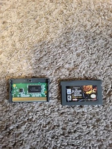 The Nightmare Before Christmas the Pumpkin King Game Boy Advance GBA Authentic