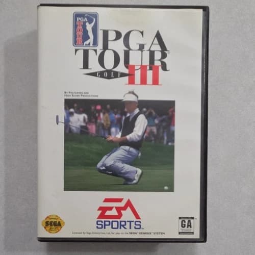 EA SPORTS PGA Tour Golf III Sega Genesis 1994