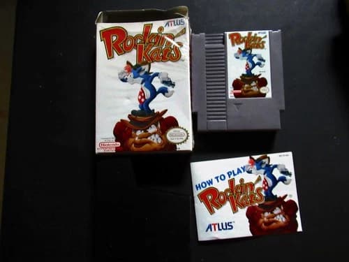 Nintendo Rockin' Kats with manual and box