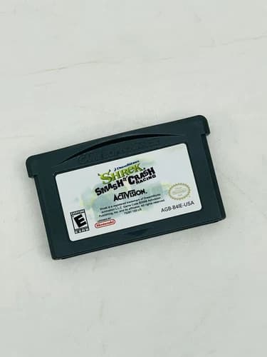 Shrek: Smash n' Crash Racing (Nintendo Game Boy Advance, 2006) TESTED