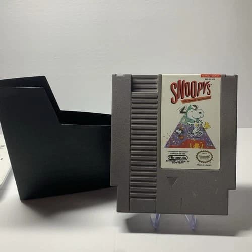 Snoopy’s Silly Sports Spectacular (Nintendo NES, 1989) - Cart Only - Tested