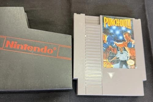 Punch-Out!! (NES, 1990) Authentic Tested Cartridge