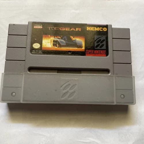 Top Gear Super Nintendo SNES