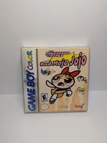 Powerpuff Girls: Bad Mojo Jojo (Nintendo Game Boy Color, 2000) CIB Authentic
