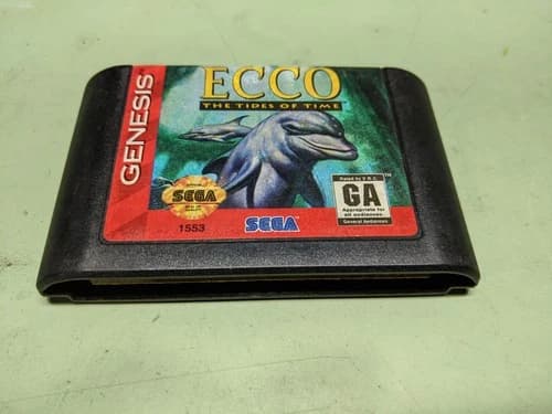 Ecco The Tides of Time Sega Genesis Cartridge Only
