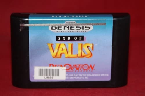 Syd of Valis (Sega Genesis, 1992) Authentic Game Cartridge