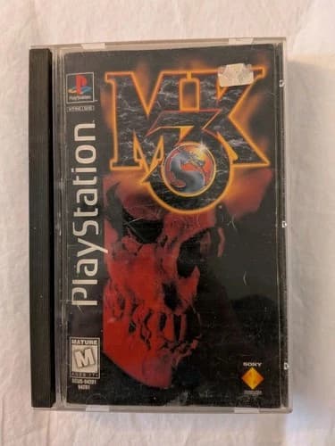 MORTAL KOMBAT 3 PLAYSTATION 1 PS1 CIB LONGBOX