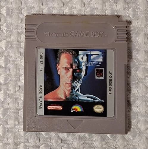 Vintage 1991 Nintendo Game Boy Game Cartridge T2: Terminator 2 Judgment Day