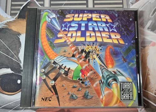Super Star Soldier TURBOGRAFX 16 USA Version Complete CIB