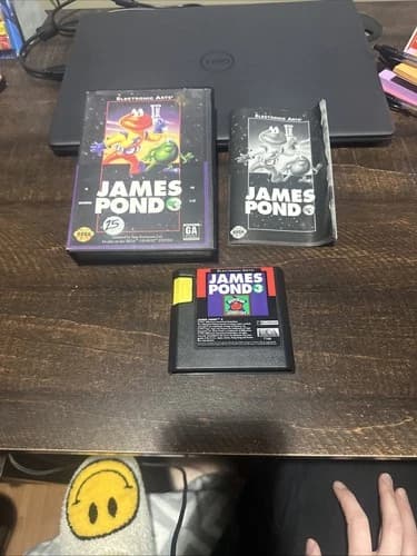 Sega Genesis Game James Pond 3 Operation Starfish CIB Complete In Box B