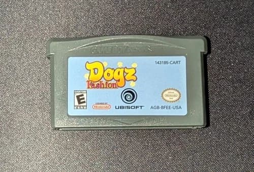 Dogz Fashion (Nintendo Game Boy Advance, 2006) GBA CARTRIDGE TESTED