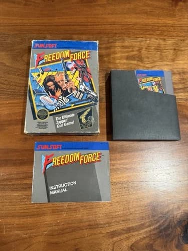 Freedom Force ( Nes Nintendo Entertainment System, 1988) CIB Complete Tested