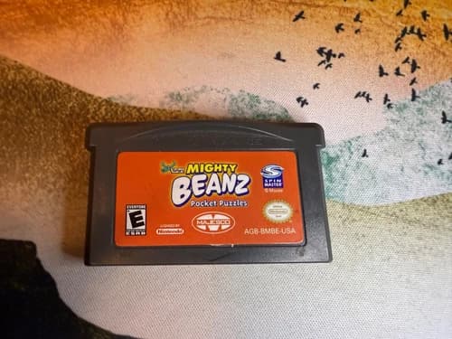 MIGHTY BEANZ: POCKET PUZZLES NINTENDO GAMEBOY ADVANCE
