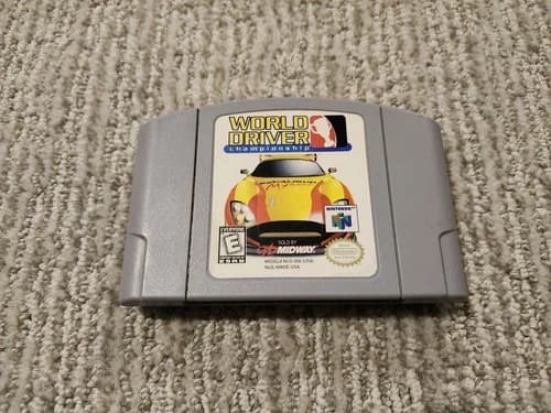 World Driver Championship 1999 Authentic N64, Tested Nintendo 64