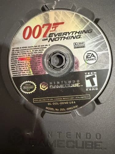 James Bond 007 - Everything or Nothing (Nintendo GameCube, 2004) Disc Only